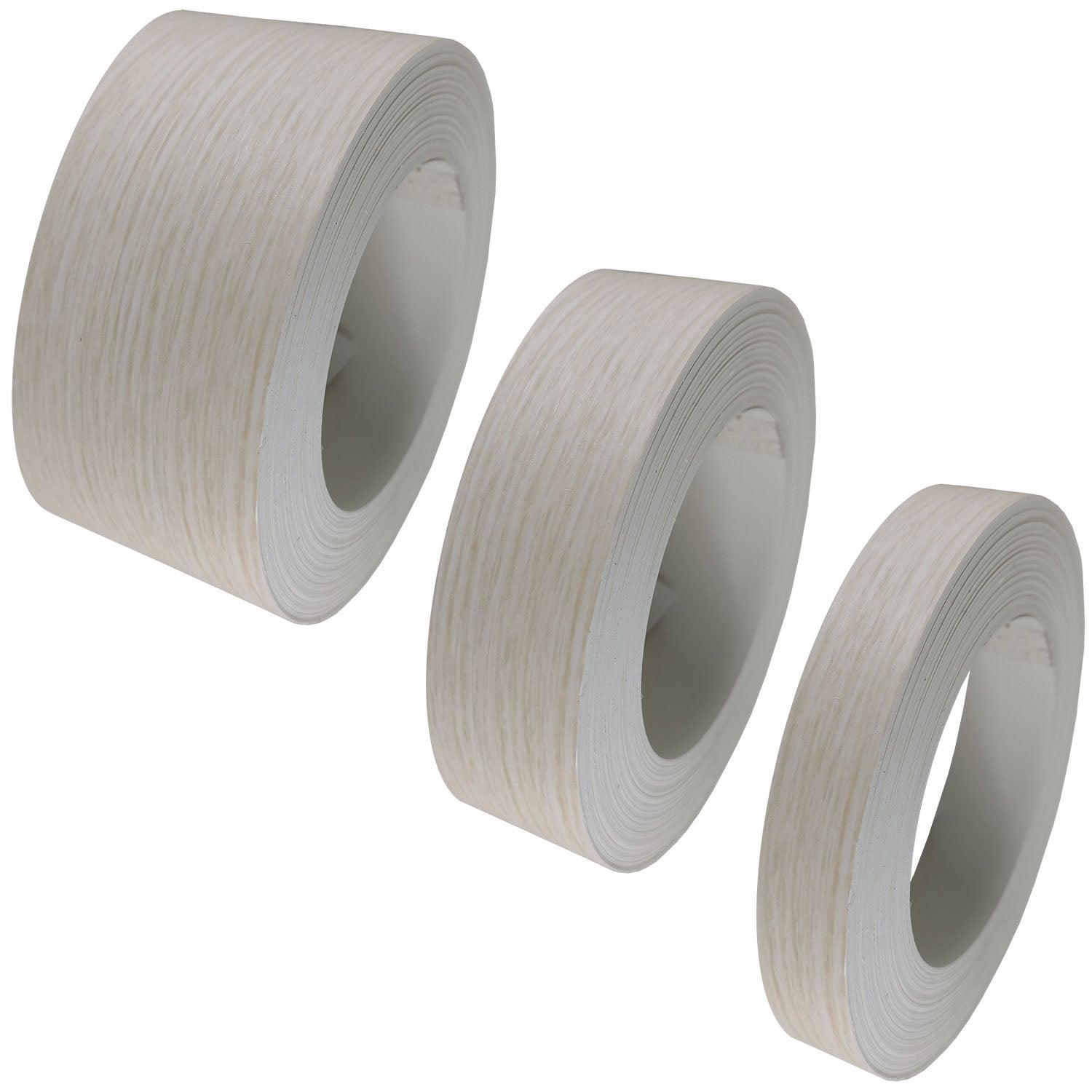 Fita de borda - Bianco Ravena Fosco Nature - Sudati - 20m - Estoque do Marceneiro