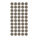 Tapa Furos - Alessi Fosco - Sudati 13mm - Cartela com 50 unidades - Estoque do Marceneiro