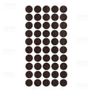 Tapa Furos - Araton Fosco- Greenplac 13mm - Cartela com 50 unidades - Estoque do Marceneiro