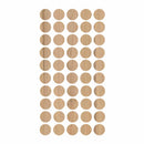 Tapa Furos - Autentic Fosco - Arauco 13mm - Cartela com 50 unidades - Estoque do Marceneiro