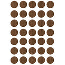 Tapa Furos - Caribe Fosco - Guararapes 13mm - Cartela com 50 unidades - Estoque do Marceneiro