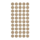 Tapa Furos - Carvalho Americano - Arauco 13mm - Cartela com 50 unidades - Estoque do Marceneiro