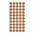 Tapa Furos - Cumaru Fosco- Sudati 13mm - Cartela com 50 unidades - Estoque do Marceneiro