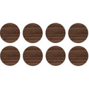 Tapa Furos - Escarlate Fosco - Arauco 13mm - Cartela com 50 unidades - Estoque do Marceneiro