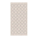 Tapa Furos - Mineral Fosco - Sudati 13mm - Cartela com 50 unidades - Estoque do Marceneiro