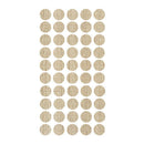 Tapa Furos - Rustic Bari - Sudati 13mm - Cartela com 50 unidades - Estoque do Marceneiro